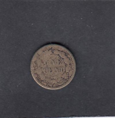 Beschrijving: 1 Cent INDIAN